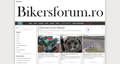 Desktop Screenshot of bikersforum.ro